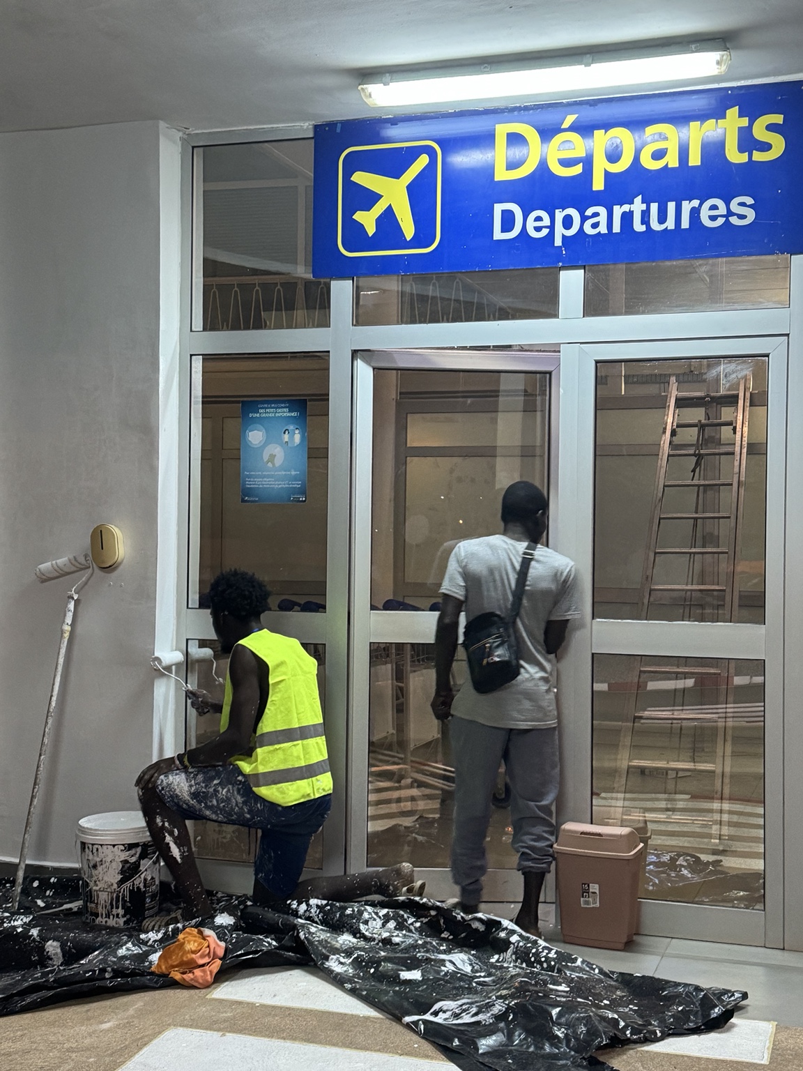 Intervention technique en zone aéroportuaire